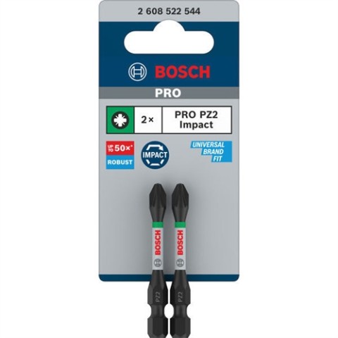 Bosch Vidalama Bitsi Pro PZ2 İmpact 2.608.522.544 Bosch Vidalama Bitsi Pro PZ2 İmpact 2.608.522.544