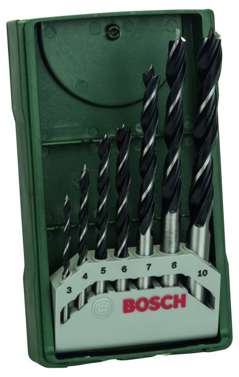 Bosch X-Line 7 Parça Mini Ahşap Matkap Ucu Seti