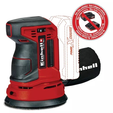 EİNHELL TE-RS 18 Lİ  SOLO AKÜLÜ EKSANTRİK ZIMPARA