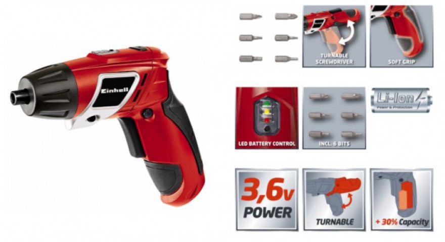 Einhell TC-SD 3.6 Li Şarjlı Vidalama 3.6 v