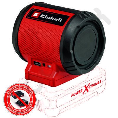 EİNHELL TC-SR 18 Lİ BT SOLO AKÜLÜ HOPARLÖR