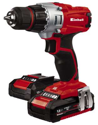 Einhell  TE-CD 18/2 Lİ Kit PXC 2X1,5 Ah Çift  Aklü Vidalama 4513830