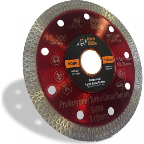 Faykes Turbo Elmas Kesici 115MM(5018-5008)