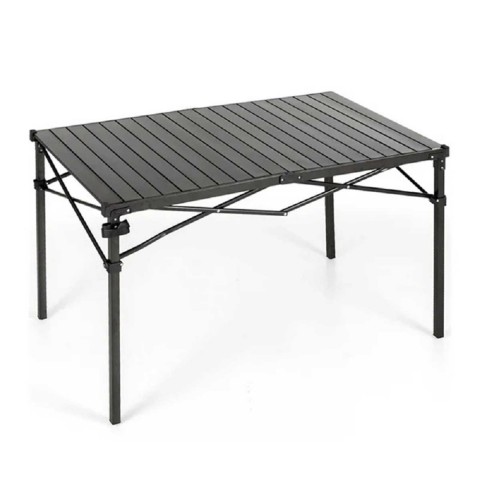 FUNKY CHAIRS VOLCANO XL KATL. ALM. KAMP MASASI SİYAH 120X71X71
