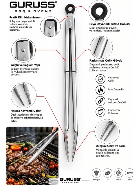 GURUSS GRS51 BARBEKÜ MAŞASI 