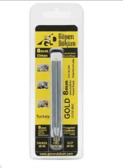 Gönen Döküm GOLD Seramik Kesme Makinesi Yedek Elması 8 mm 5007 