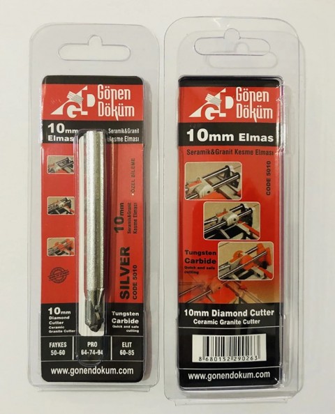 Gönen Döküm Seramik Kesme Makinesi Yedek Elması 10mm 5010