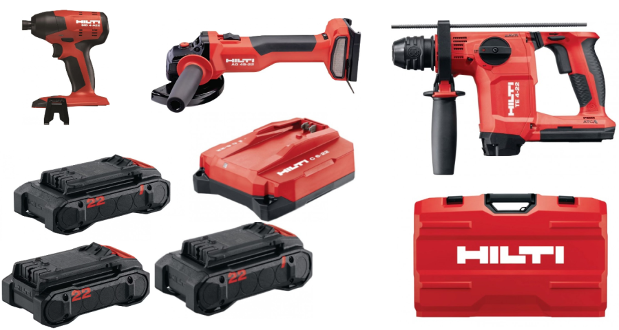 HİLTİ NURON AKÜLÜ 3'LÜ SET