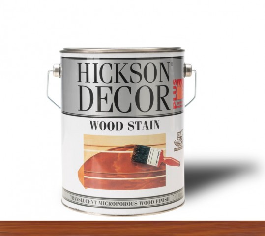 Hickson Dekor Plus Wood Stain Teak 5 Lt Ahşap Boyası Solvent Bazlı