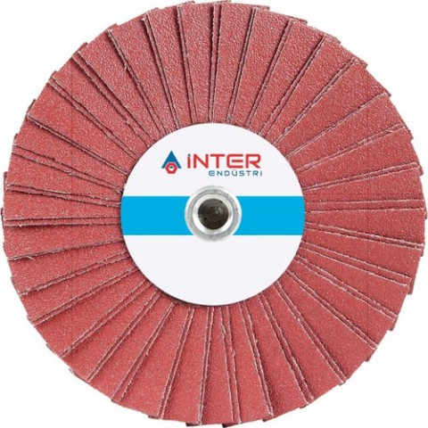 İnterflex Pliseli Mop Zımpara 165 mm 180 Kum