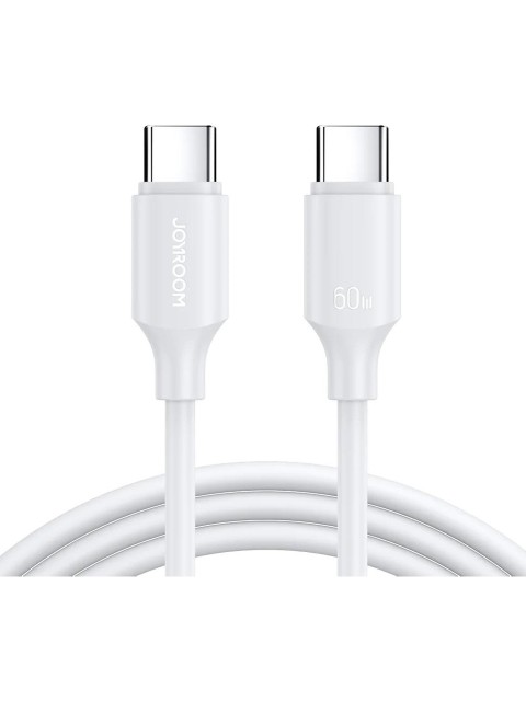 JAYROOM S-A9 60W FAST CHARG. CABLE TYPÜ C 1 M WHITE   JAYROOM S-A9 60W FAST CHARG. CABLE TYPÜ C 1 M WHITE