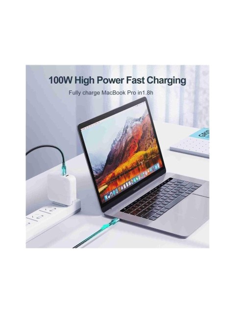 JOYROOM S-CL100A10 100W TYPE C-TYPE  1.2 MT SİYAH