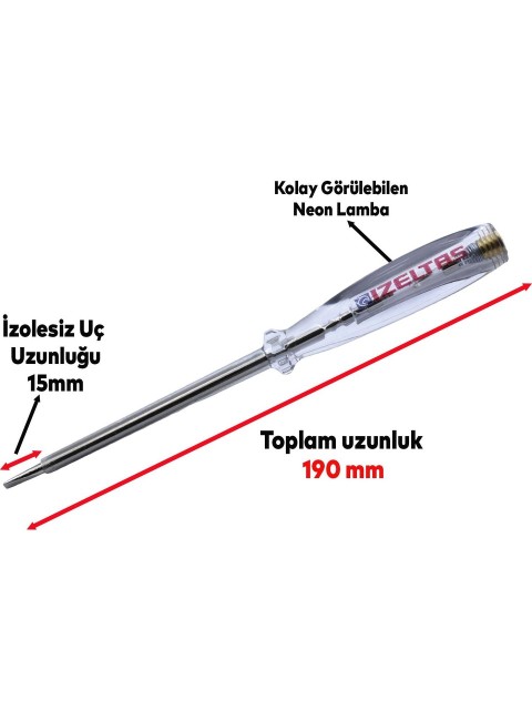 KONTROL KALEMİ-190 mm-İZELTAŞ