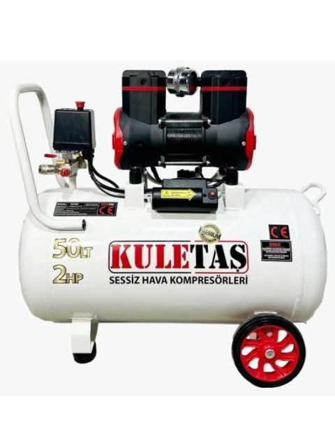 KULETAŞ SESSİZ YAĞSIZ KOMPRESÖR 50 LT 