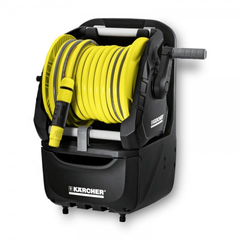 KARCHER PREMİUM HORTUM MAKARASI DUVARA MONTE  KİT+ 1/2"" 15 MT"  2.645-164.0