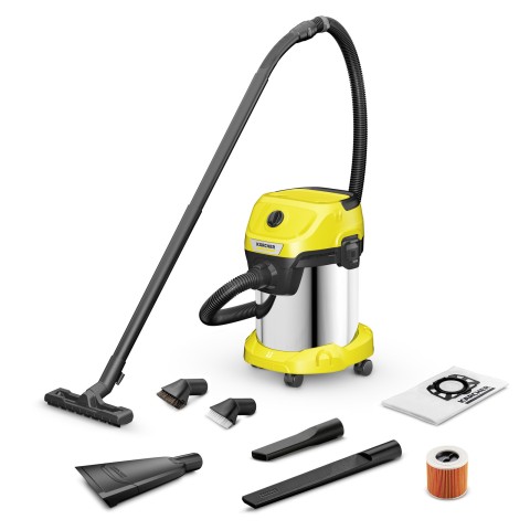 Karcher WD 3 S  V-17/6/20Car Araç Tipi Islak Kuru Elektirl Süpürge 1.628.149.0