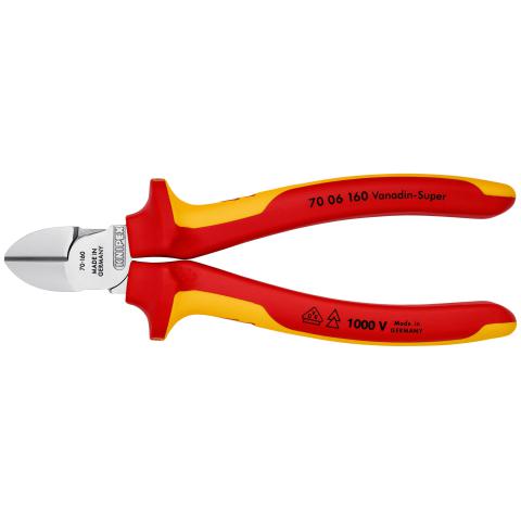 Knıpex 70 06 160 Elektrikçi Yan Keski 160mm