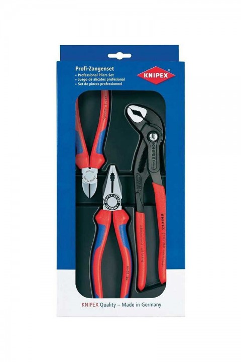 Knipex Kombine Pense Yan Keski Fort Pense Seti 20 09 V01