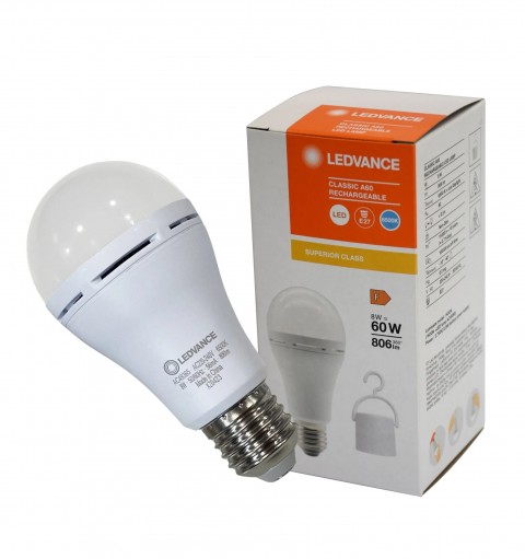 LEDVANCE LCLA60 RECH 8W/865 ŞARJLI AMPUL