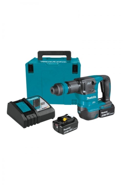 Makita DHK180RTJ 18V Li Çift Akülü  Karo Kırıcı Matkap