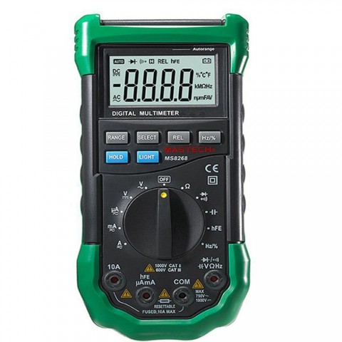 MASTECH MS8268 Dijital Multimetre (Elektrik Ölçü Aleti AVOMetre)