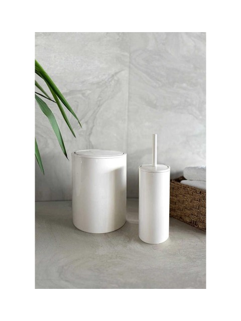 PRİMANOVA FLORES 2Lİ BANYO SETİ BEYAZ M-SAS18-01