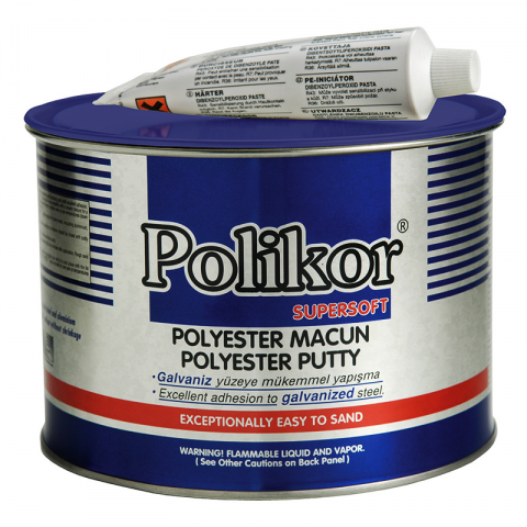 POLİKOR POLYESTER ( ÇELİK ) MACUN 3/1( 2700 GR)
