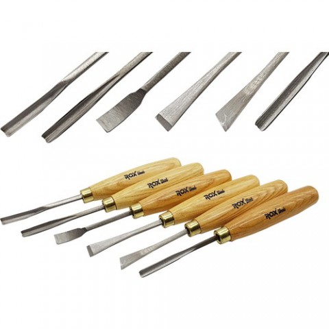 ROX WOOD 6 PARÇA OYMA SETİ AHŞAP KUTU 15399063