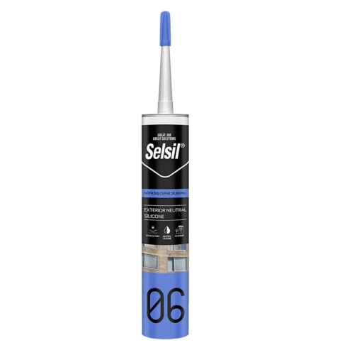 SELSIL 06 NOTR CEPHE SILIKON 300 ML BEYAZ