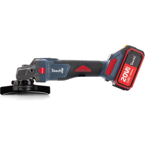 StechEnd SX44 2X4Ah 20V 125mm Akülü Avuç Taşlama 