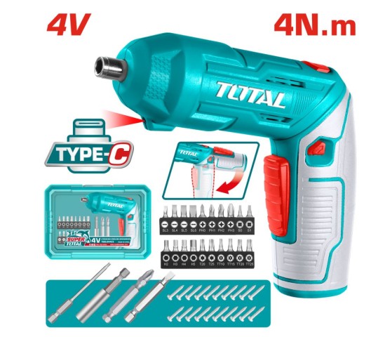 TOTAL TSDLI04425 ŞARJLI VİDALAMA 4V 