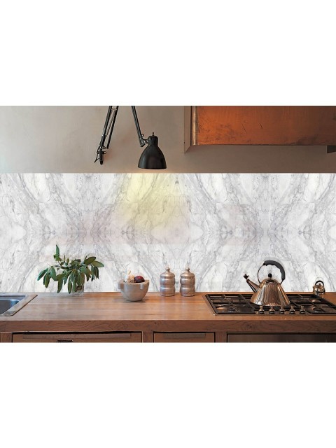 Tink Kendinden Yapışkanlı Gri Ağ Mermer Desenli Pvc Panel 41x62 Cm 4 Adet 1 M²
