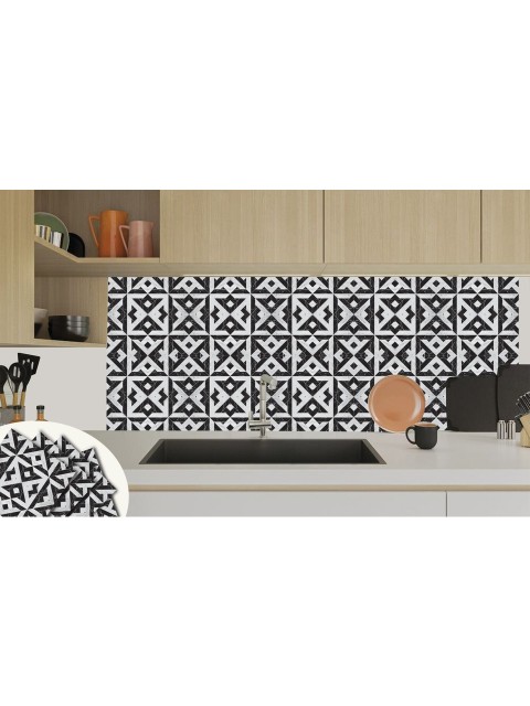 Tink Kendinden Yapışkanlı Kesilebilir Mermer 008 Desenli Pvc Karo 30x30 cm 11 Adet 1m2