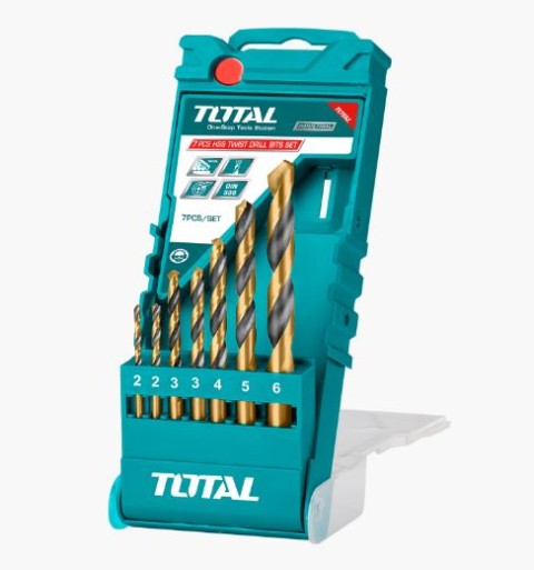 Total TACSD0075 Hss Matkap Ucu Seti 7 Parça 