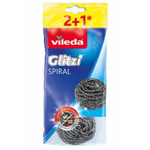 Vileda Çelik Spiral Tel 3 ad.