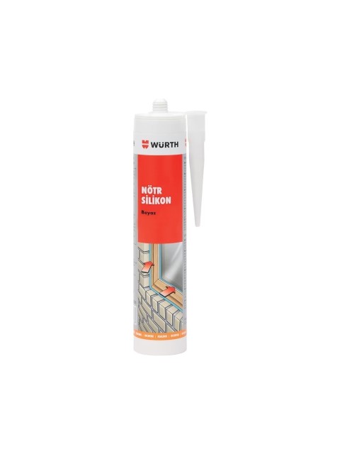 WÜRTH NÖTR SİLİKON -310 ML.-BEYAZ