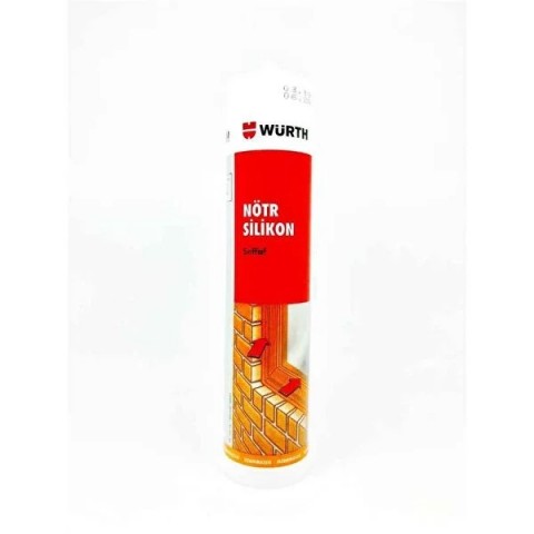 WÜRTH NÖTR SİLİKON -310 ML.-ŞEFFAF