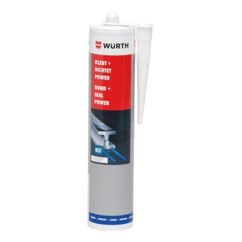 WÜRTH YAPIŞTIRICI+SIZDIRMAZ POWER BEYAZ 300ML