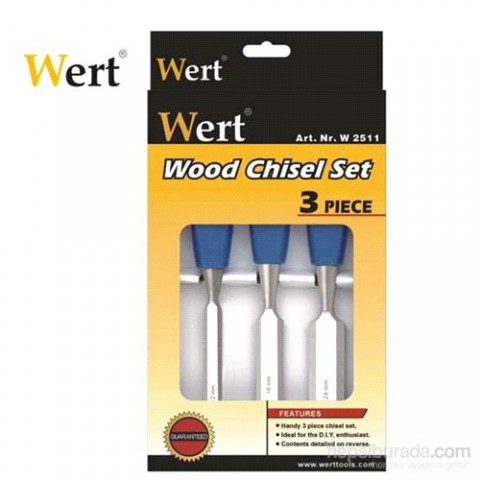 WERT 2511 ISKARPELA SETİ (12-18-24 MM)