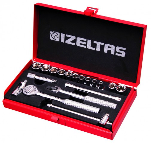 "izeltaş 1/4"" Karbüratör Lokma Takımı (18 Parça Mm)"